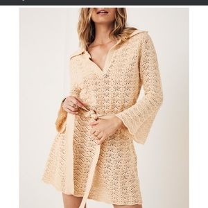 Spell Road to Paradise Knit Dress - Wheat NWT Size Small